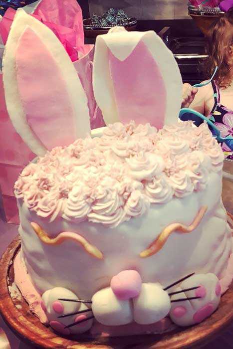 Buttercream Bunny Cake