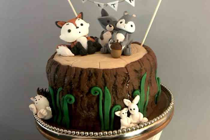 Fuzzy Animal Cake